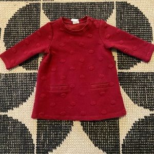 Zara Red Tunic Dress - 4-6mos